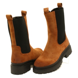 Trabalhadoras Femininas com Alto Isolamento Evento 23BT35-6440 Camelo castanho 3