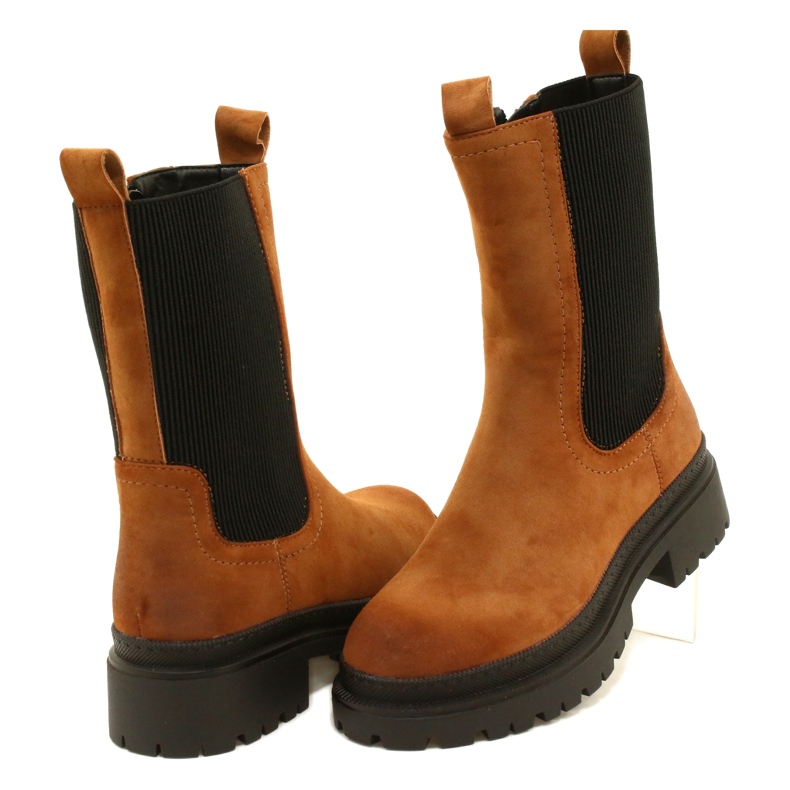 Trabalhadoras Femininas com Alto Isolamento Evento 23BT35-6440 Camelo castanho 3