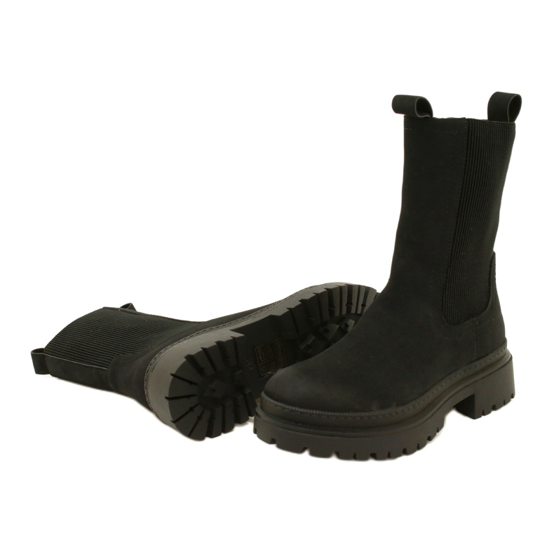 Evento Alto Homens Isolados Femininos 23BT35-6440 BOTAS NEGRAS preto 5