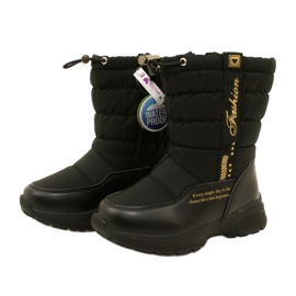 Botas de neve das meninas Miss Evento 22dz23-5274 preto 3
