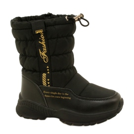 Botas de neve das meninas Miss Evento 22dz23-5274 preto 1