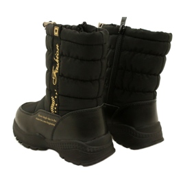 Botas de neve das meninas Miss Evento 22dz23-5274 preto 4
