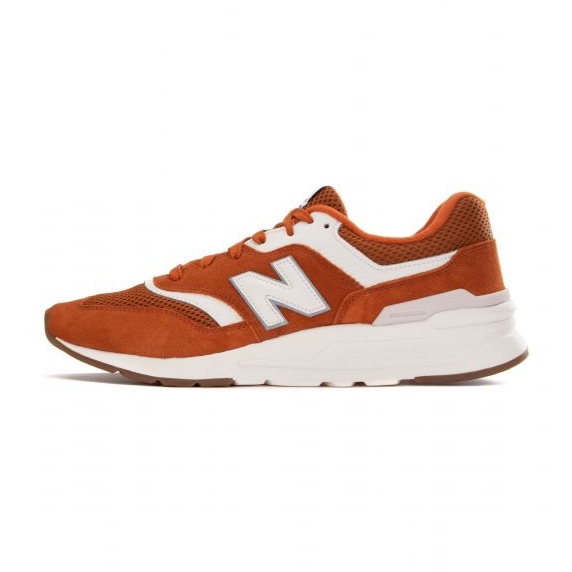 New Balance Novos sapatos Blance M CM997HTG laranja 1