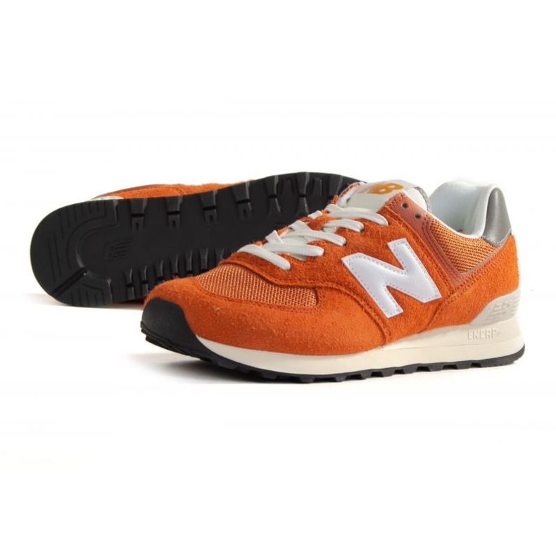 Tênis New Balance M U574HT2 laranja 1