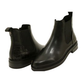 BOTAS DE CALARO DE CALUMO FEMANE CAPRICE 9-25479-41 019 BLACK preto 3