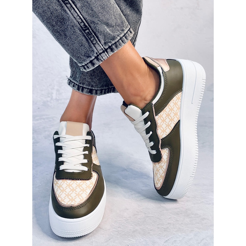 Calçado esportivo feminino Glovi Green verde 1