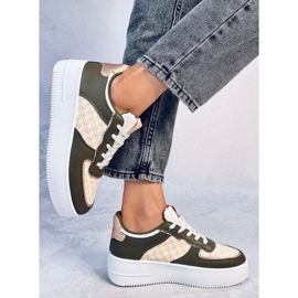 Calçado esportivo feminino Glovi Green verde 2