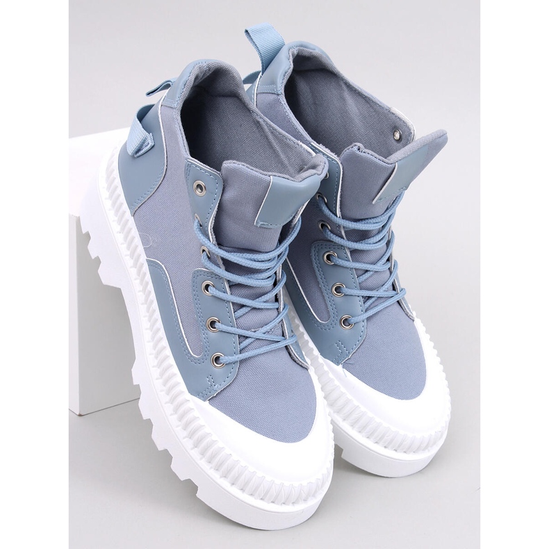 Botins azuis Tinli azul 1 Botins azuis Tinli azul 1