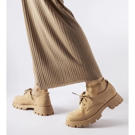 Sapatos marrons com sola enorme da Coleman castanho 1
