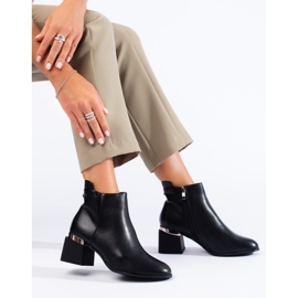 Botins clássicos pretos Shelovet femininos 1