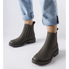 Botas femininas verdes da Detis 1