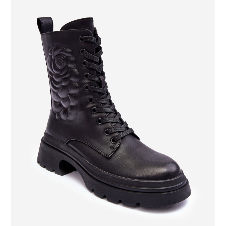 Botas isoladas de couro para trabalho S.Barski MR870-25 pretas preto 2