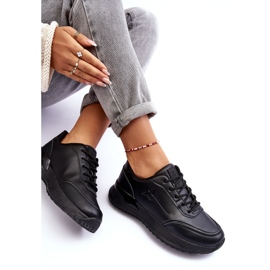 Calçados esportivos clássicos femininos Big Star MM274223 preto 1