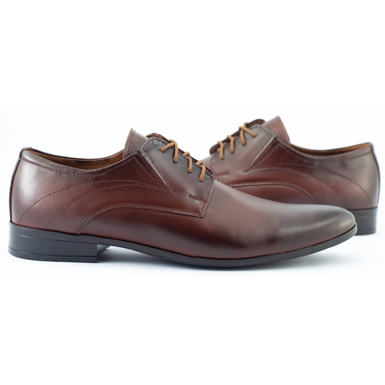 Olivier 256 sapatos formais masculinos marrons castanho 4