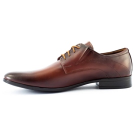 Olivier 256 sapatos formais masculinos marrons castanho 1