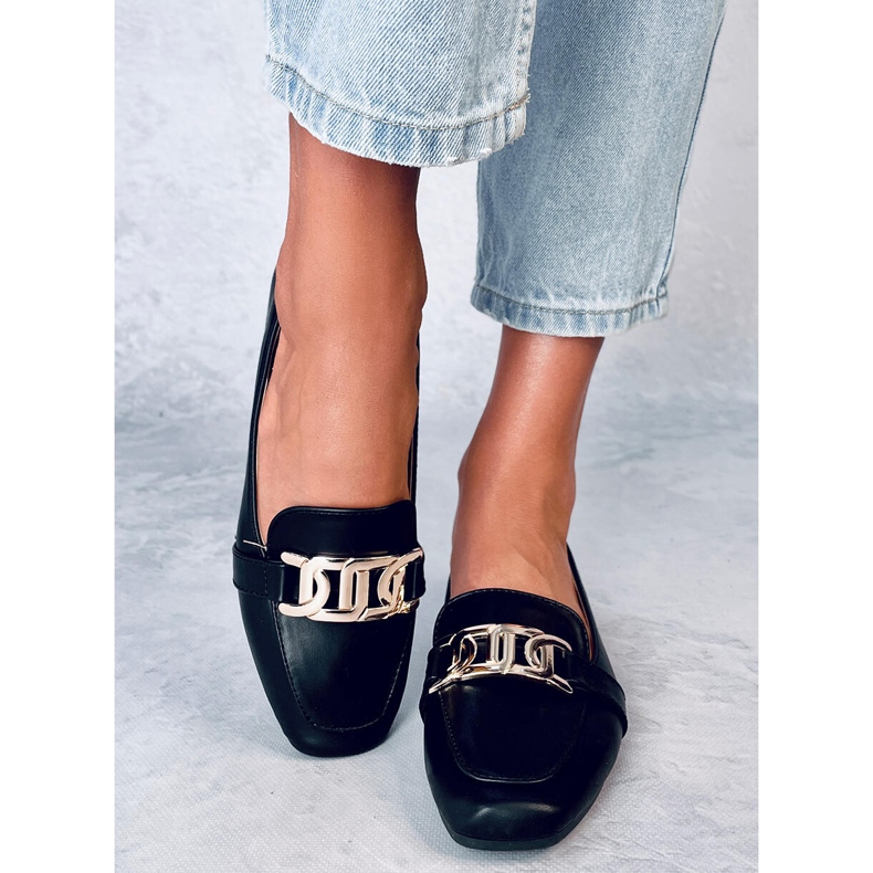 Mocassins femininos Lidia Black preto 1