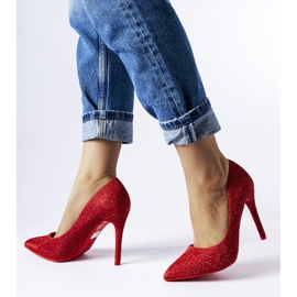 Salto alto Melody vermelho 1