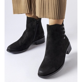 Botas rasteiras Decorah pretas preto 1