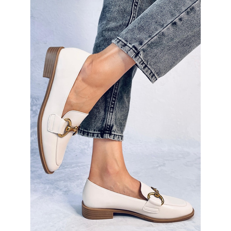 Mocassins de mulher Jonna Beige bege 2