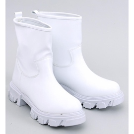 Grants Botas Bianco com sola grossa branco 1