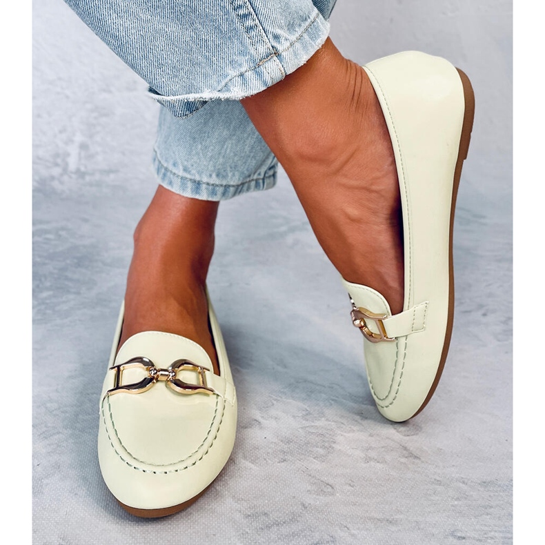 Mocassins femininos Amiya LT.GREEN verde 1