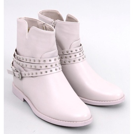 Stovall Botins de cunha bege 1