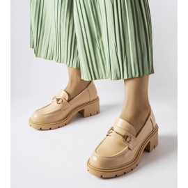 Sapatos bege de salto alto Fabrizio 1 Sapatos bege de salto alto Fabrizio 1