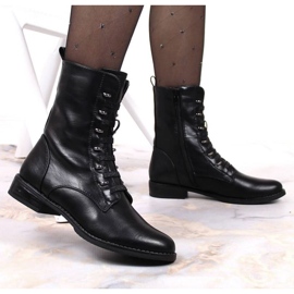 Botas com zíper isolado Jezzi W JEZ376A, pretas preto 2