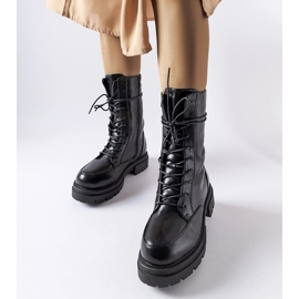 Botas isoladas Juin pretas preto 1