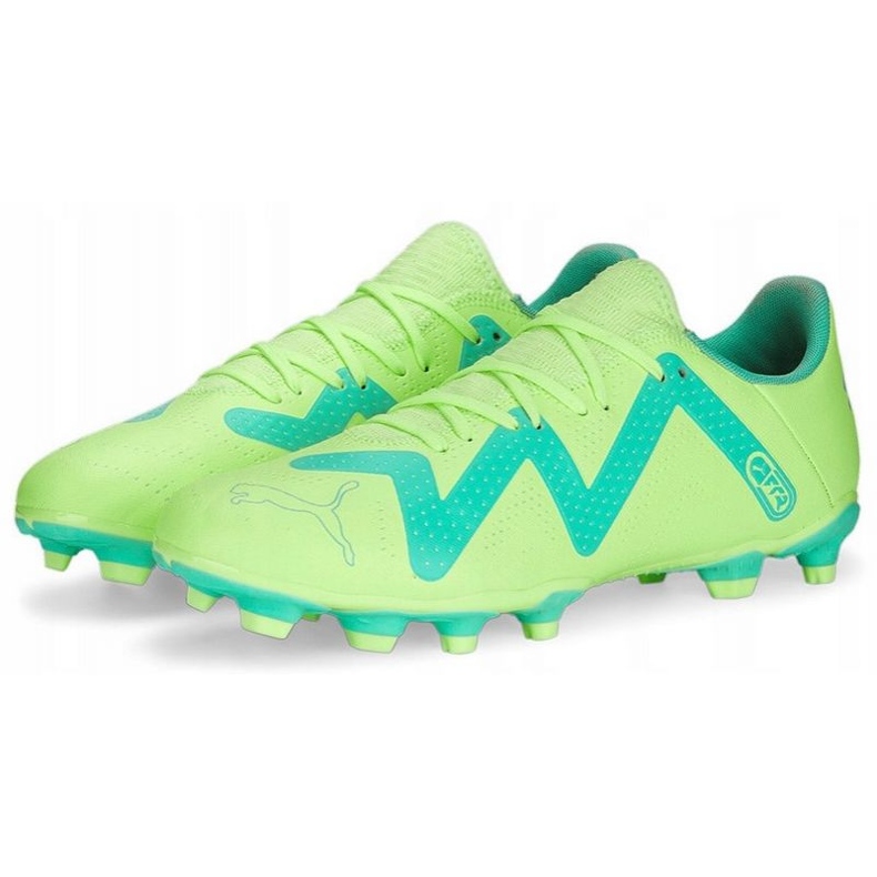 Chuteiras Puma Future Play FG/AG 107187 03 verde 2
