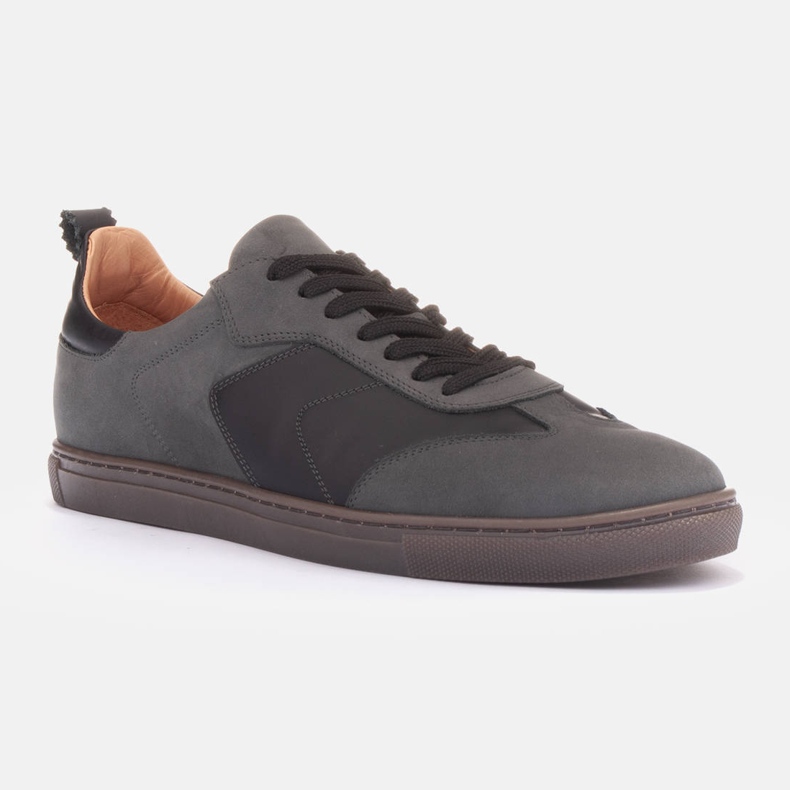 Marco Shoes Tênis masculinos Joyce cinza 1