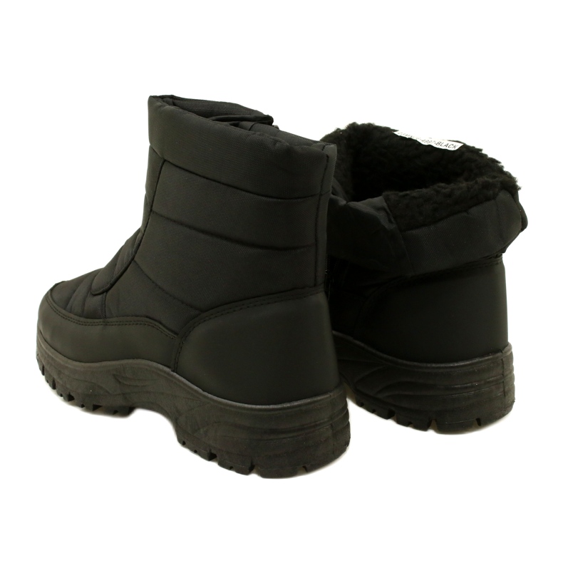 News Botas de neve isoladas masculinas no slider de notícias 23mn26-4997 preto 6