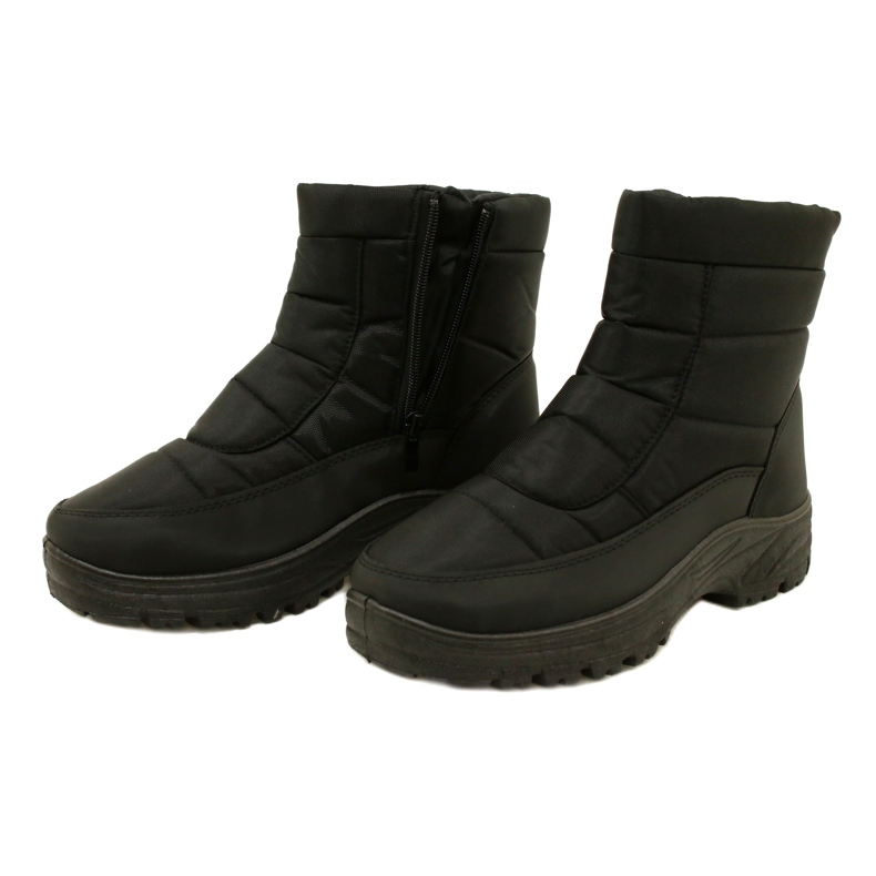 News Botas de neve isoladas masculinas no slider de notícias 23mn26-4997 preto 4
