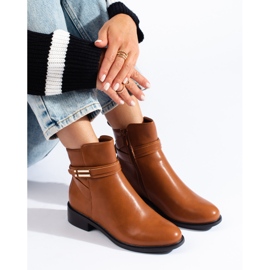 Botas femininas clássicas com isolamento marrom da Shelovet 2