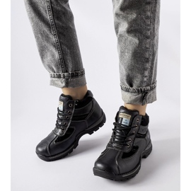 Trabalhadores de inverno Black Falla preto 1