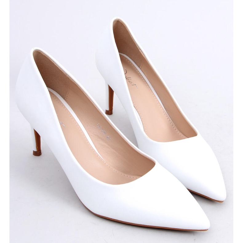 Salto clássico Shannon White branco 1