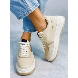 Tênis com plataforma Boyd Beige bege 1