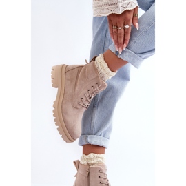 PM1 Botas de tornozelo isoladas em camurça Trappers bege Alden 1 PM1 Botas de tornozelo isoladas em camurça Trappers bege Alden 1