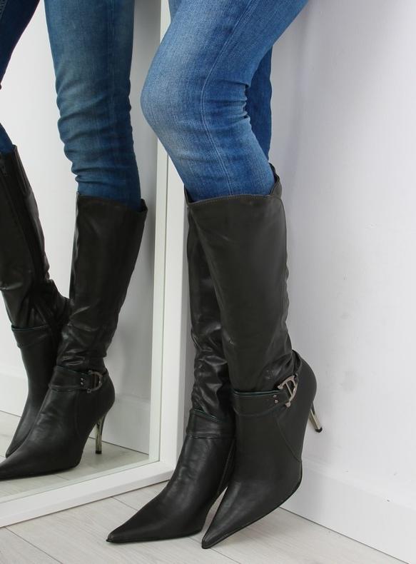 Botas em um pino 5137-73 Verde 2