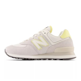 Tênis New Balance W WL574QD bege 1