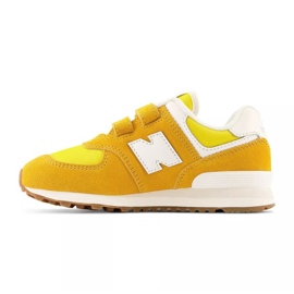 Tênis New Balance Jr PV574RC1 amarelo 1