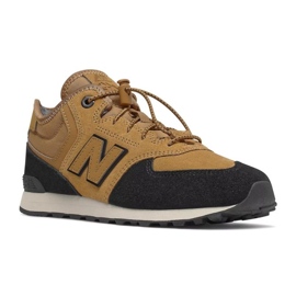 Tênis New Balance Jr GV574HXB castanho 1