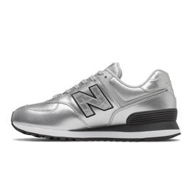 Tênis New Balance W WL574PN2 prata 1