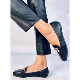 Mocassins femininos Elisa Black preto 2