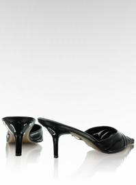 Chinelos elegantes 5129-53 Noir preto 2