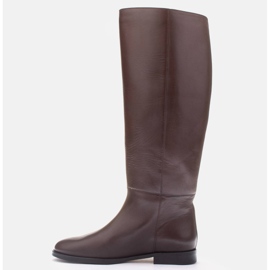 Marco Shoes Botas largas Marley castanho 1