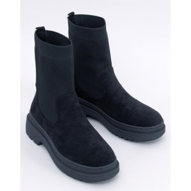 Joyner Botas Chelsea pretas com parte superior flexível preto 1