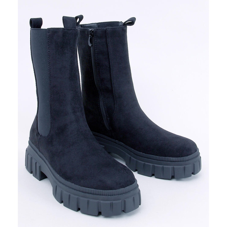 Botas Chelsea pretas Dowel preto 1