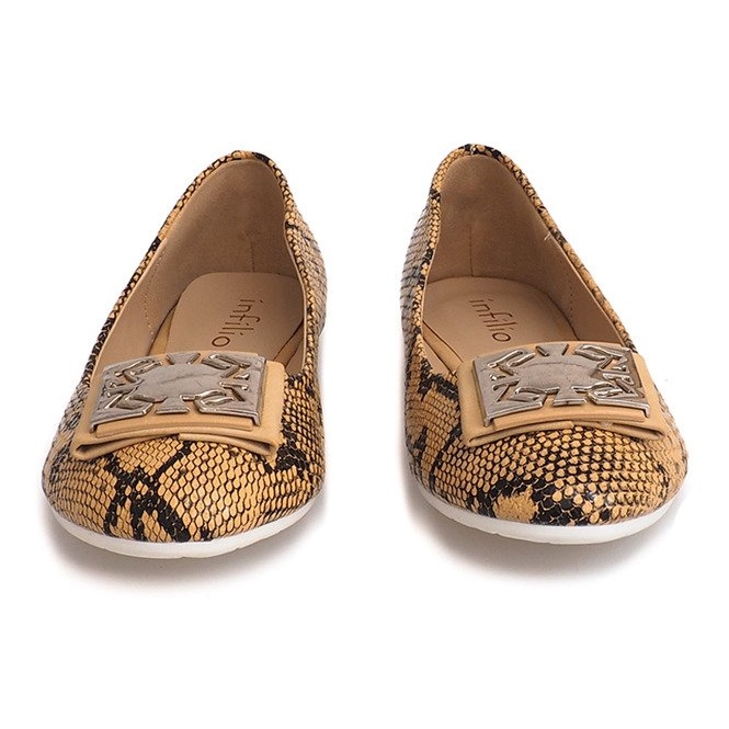 Bailarinas com arco LU17 bege 1