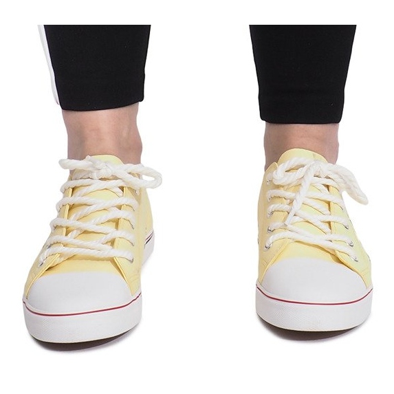 Tênis lavso bege aberto 1